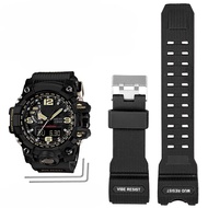 For Casio G-SHOCK Black Gold Watchband Big Mud King GWG-1000 GWG-1000GB Modified Resin Silicone Male Strap Watch Accessories