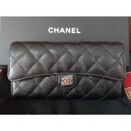 CHANEL A80758GHWBLK CHANEL CLASSIC FLAP WALLET