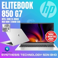 HP ELITEBOOK 850 G7 INTEL I5-10 GEN 8GB RAM + 256GB SSD REFURBISHED LAPTOP REFURNISH NOTEBOOK KOMPUT