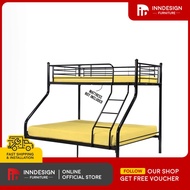 [LOCAL SELLER] TATA DOUBLE DECKER METAL BED FRAME (FREE DELIVERY ANDINSTALLATION)