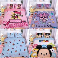 米奇老鼠 床單套裝 愛麗絲 小飛象 火腿豬 史迪仔 三眼仔 tsum tsum pluto Mickey mouse 米妮 minnie 高飛 goofy 送禮 唐老鴨 黛絲 donald duck 