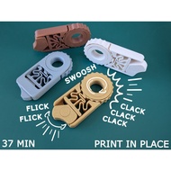 Fidget Clicky - 3D Printed Stress Relief Toy