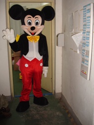 (Ready Stock) Mickey Mouse Minnie Mascot Costume Maskot Kostum Tiktok Adult Size Disney Cartoon Hall