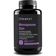 Menopause Formula Day & Night Use – 11 Kinds of Active Ingredients: Sage, Cordyceps K-66, Hops, Pine
