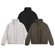 (Cotton Sheet) Men's Form Boxy Cotton Sheet Unisex Turtleneck Korean Style Menswear