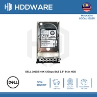 DELL 300GB 10K 12Gbps SAS 2.5'' 512n HDD // 03NKW7 // 3NKW7 // AL14SEB030N