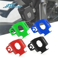 For Yamaha YZF R1 R3 R6 R7 R15 V3 Rear Brake Fluid Oil Reservoir Guard Cover Kawasaki Z900 Z650 Z400