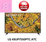 LG 43UP7550PTC.ATC 43INCH 4K UHD SMART TV , COMESWITH 3 YEARS WARRANTY , MAGIC REMOTE WITH WEB OS , HOT DEAL , READY STOCKS AVAILABLE