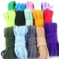 5m Elastic Elastic Band Color Sewing Household Rubber Band Polyester Elastic Band Garment Sewing Acc