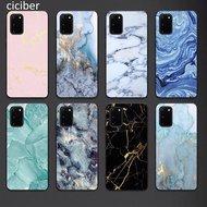 Marble Phone Case for Samsung A50 A40 A70 A20 A20E S10 S20 S9 S8 S7-case
