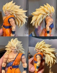 [在途] 龍珠shf 悟空超三頭雕 翻模豬娃