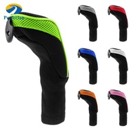 Perfeclan Golf Hybrid Club Head Covers with Interchangeable No. Tag (3, 4, 5, 7, X) UT Head Cover
