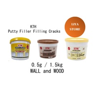 KTH Putty Filler Filling Cracks / Holes / wood / wall (0.5KG ~ 1.5KG)