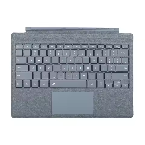 Trackpad Keyboard 7 Colors Backlight BT Touchpad Keypad with Trackpad Wireless Keypad for Microsoft 