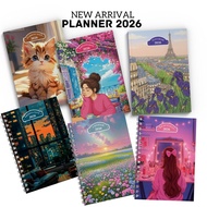 Planner 2026 Diary 2026 Planner Book Notebook 2026 Hadiah Guru Gift Set