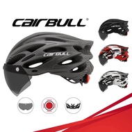Bicycle Bike Cairbull Helmet Visor LED Tail Light MTB Mountain Folding Road Bike Cycling Accessories