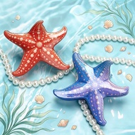 Starfish Hairpin UV Printed Hair Accessories Hairpin Accessories Star Style Five-pointed Star Clip