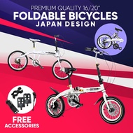 (LIMITED EDITION)Premium Quality 16 20 Inch Foldable Bicycle. Freebies Giveaway! LIMITED STOCKS!!!