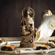 NORSE GOD FIGURINE CRUST CRAIT CRAFT TUYỆT E-L-VN