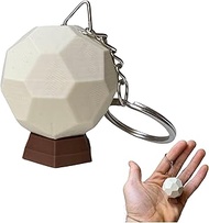 Meridia's Beacon Keychain - 3D Printed Gamer Keychain Accessory - Sacred Light Sphere Replica - Uniq