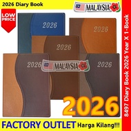 【2026】Diary Book Buku Diari 2026 Year Diary Book Buku Diari Month Index#日记本 #日记簿 #Kijo #2026Year#182