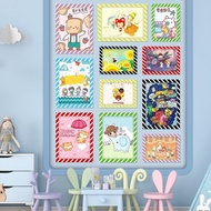 Magnetic Display Sticker Decorative Magnetic Sticker Protective Cover Soft Magnetic Sticker Certific