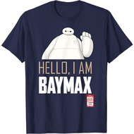 Disney Kids T-Shirt BIG hero 6 TV Series Baymax Hello Graphic T-Shirt