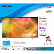 SAMSUNG 50Inch Class Crystal UHD AU8000 Series 50“/55"/65"/75"/85" - 4K UHD HDR Smart TV