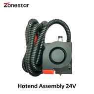 ANWA One Color Hotend Assembly 3D Print Heat 12V40W 24V50W Temperature Sensor NTC100K B3950 FAN4010 