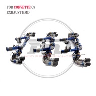 HMD Titanium Exhaust System Performance Catback for Chevrolet Corvette C8 Muffler With Valve