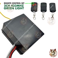 RED- REMOTE CONTROL 2CH 433MHz ( RECEIVER/REMOTE CONTROL) AUTOGATE GATE DOOR