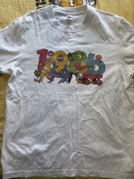 McDonald's 1986 懷舊卡通人物圖案 T-shirt