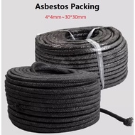 Oil Immersed Asbestos Packing High-temperature resistantH rope pad, water pump packing, sealing ring