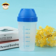 〔8C05〕 300ml Shaker Bottle Creative Milkshake Protein Powder Mixing Bottle Shake Cup 〔8C〕