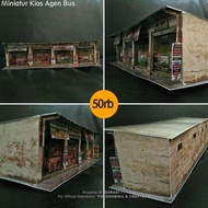 【Special】 DIORAMA DIECAST SKALA 64 - KIOS BARIS AGEN BUS Buruan Sebelum Kehabisan