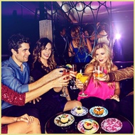 70s Disco Cake Plates 80X Colorful Plates Disco Ball Tableware Set Disco Supplies Tableware Set Disc