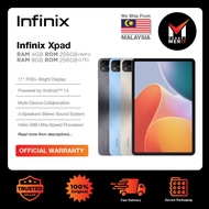 Infinix Xpad Tablet | Mediatek Helio G99 | 11" IPS LCD Display | Single Camera 8MP | 7000mAh Battery