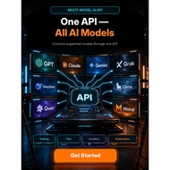 Multi-Model AI API Key | GPT Claude Gemini DeepSeek GLM MiniMax | Developer Integration