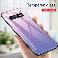 Mirror Tempered Glass Phone Case For Samsung S10 S9 S8 Plus Note 8 9 10 A10 A20E A30 A40 A50 A60 A70 M20 M30 A6 A7 A8 etui Cover