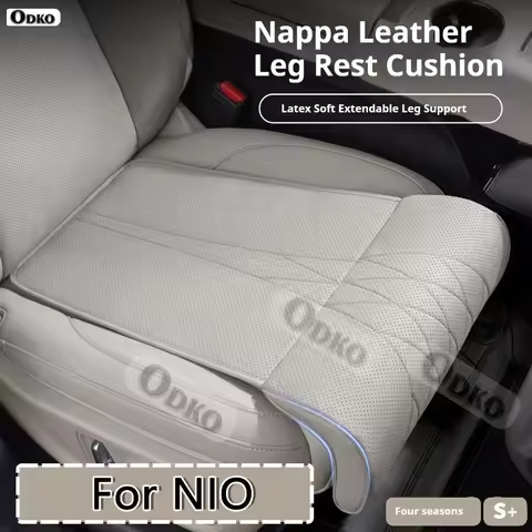 For NIO ET5 ET7 ET9 EVE EC6 ES6 ES8 New Car Seat Rest Cushion Nappa leather Seat Extender Leg Cushio