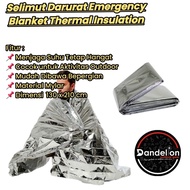 Emergency Blanket Thermal Insulation Aluminum Foil Blanket/ Emergency Blanket