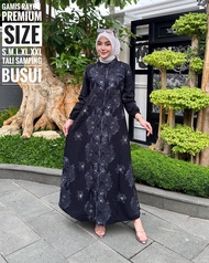 Batik Usman - Gamis Terbaru twill rayon premium pekalongan gamis twil batik cap super abstrak - Home
