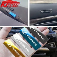 Perodua Car Body Fender Side Metal Emblem Sticker Auto Window Decorative Stickers Car Wiper Sticker 