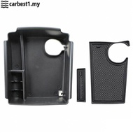 [ARBES-MY]For Kia For Niro EV 2019-2021 Center Console Storage Accessory 21x17x8cm Plastic