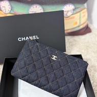 CHANEL 香奈兒【26P 春夏預告】DENIM SMALL O CASE ZIPPY POUCH
