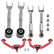 Adjustable Front+Rear Camber + Traction Arm Kit For Infiniti G35 Coupe 2003-2007