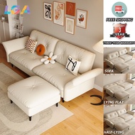Bed Folding WE Style Sofa Sofa LGA Italian Leather Dual-Use Living Room 2 3 Seated Apartment Sofa Ch