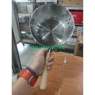 MULTIPURPOSE WOODEN MILK POT 21CM 21 CM GSF STAINLESS STEEL COOKING