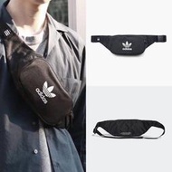 現貨 iShoes正品 Adidas Essential Crossbody 男女款 小腰包 黑白 側背包 DV2400