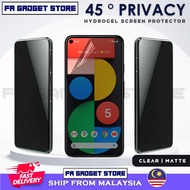Google Pixel 5 | 5a | 4 | 3A | XL | 2A | 3 | 2 | Pixel Privacy Hydrogel Screen Protector Clear | Mat